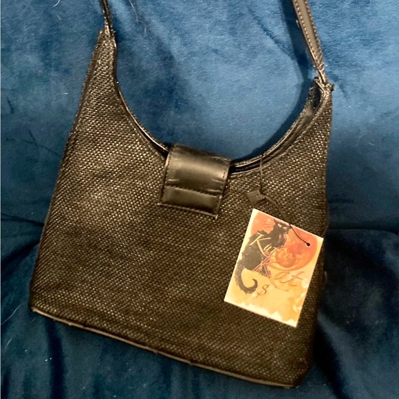 Custom Upcycled Clutch Purse - Spray Painted and Hand Drawn Pinup Girl - Picture 6 of 12